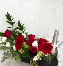 Load image into Gallery viewer, Beauty in Bloom Prosecco Box - HOLIDAY EDITION