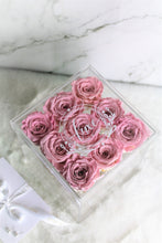 Load image into Gallery viewer, 9 Infinity Rose Acrylic Jewelry Box
