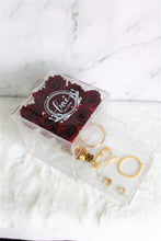Load image into Gallery viewer, 9 Infinity Rose Acrylic Jewelry Box