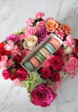 Load image into Gallery viewer, Flower Macaron Square
