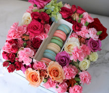 Load image into Gallery viewer, Flower Macaron Square