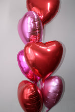 Load image into Gallery viewer, LUXE BALLOON BOUQUET: PINK & RED