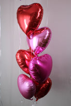 Load image into Gallery viewer, LUXE BALLOON BOUQUET: PINK & RED