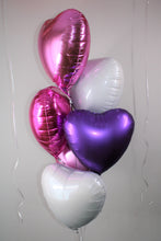 Load image into Gallery viewer, LUXE BALLOON BOUQUET: PINK, PURPLE, WHITE