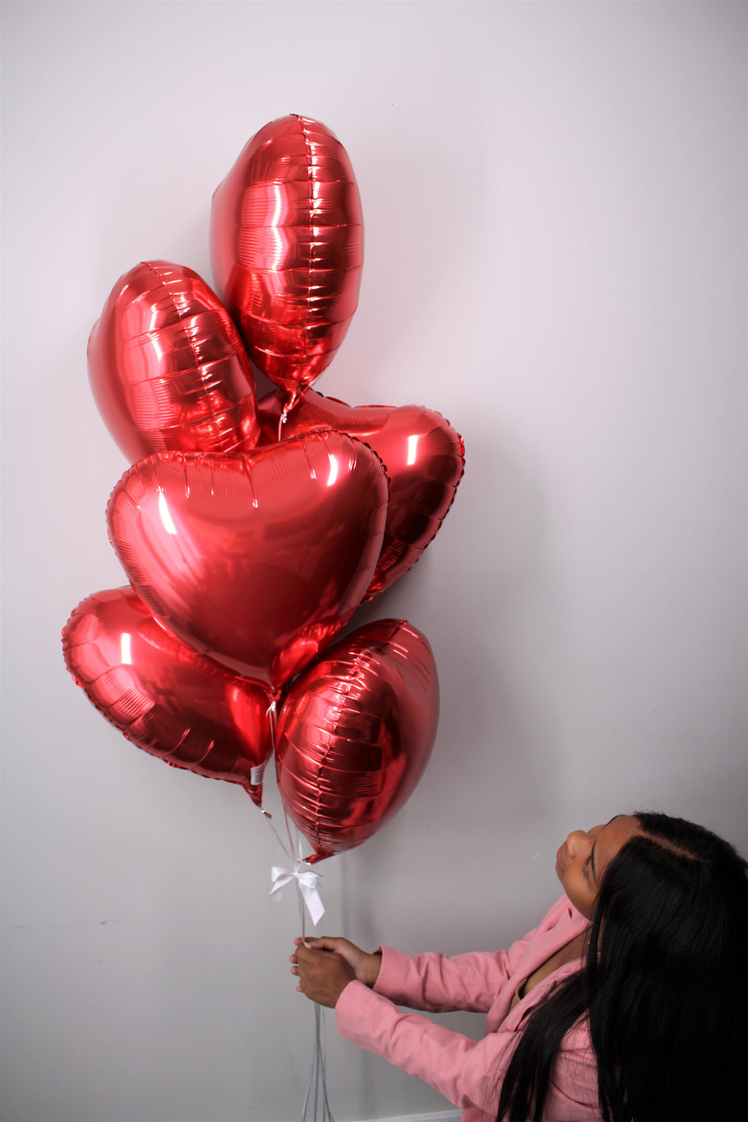 LUXE BALLOON BOUQUET: RED