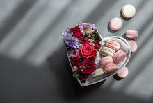 Load image into Gallery viewer, Flower Macaron Heart (Small)
