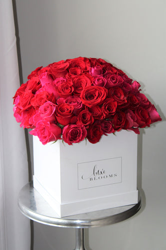 100 Red Roses Delivered in Ottawa - Top Florist Ottawa - Luxe Blooms