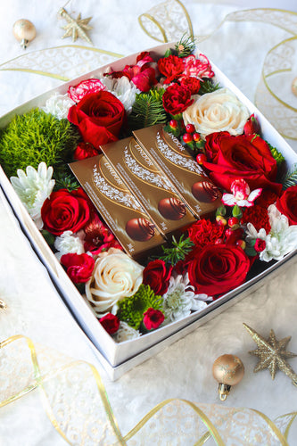 Holiday Lindt Chocolate Box | Luxe Blooms