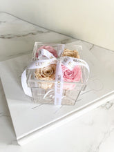 Load image into Gallery viewer, 4 Infinity Rose Acrylic Box
