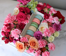 Load image into Gallery viewer, Flower Macaron Square
