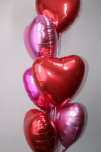 Load image into Gallery viewer, LUXE BALLOON BOUQUET: PINK &amp; RED
