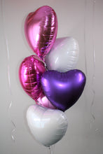 Load image into Gallery viewer, LUXE BALLOON BOUQUET: PINK, PURPLE, WHITE
