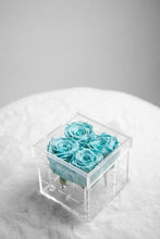 Load image into Gallery viewer, 4 Infinity Rose Acrylic Box
