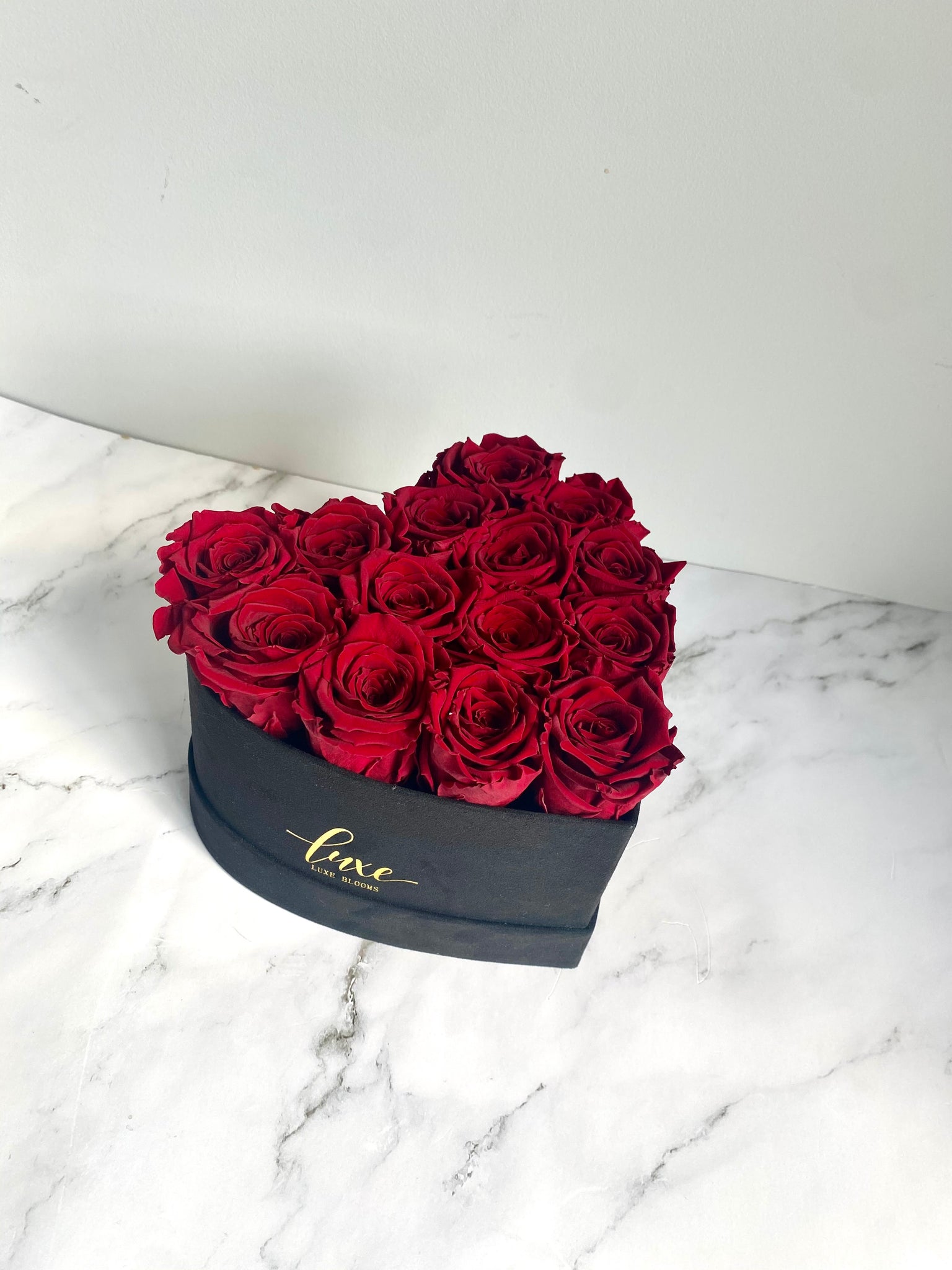 Forever Infinity Rose Heart Box - Small