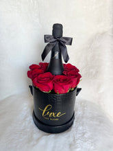 Load image into Gallery viewer, Champagne For One Rose Box
