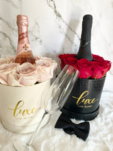 Load image into Gallery viewer, Champagne For One Rose Box
