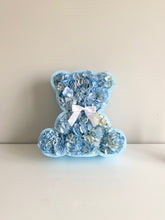 Load image into Gallery viewer, Blue Hydrangea Teddy Bear | Luxe Blooms
