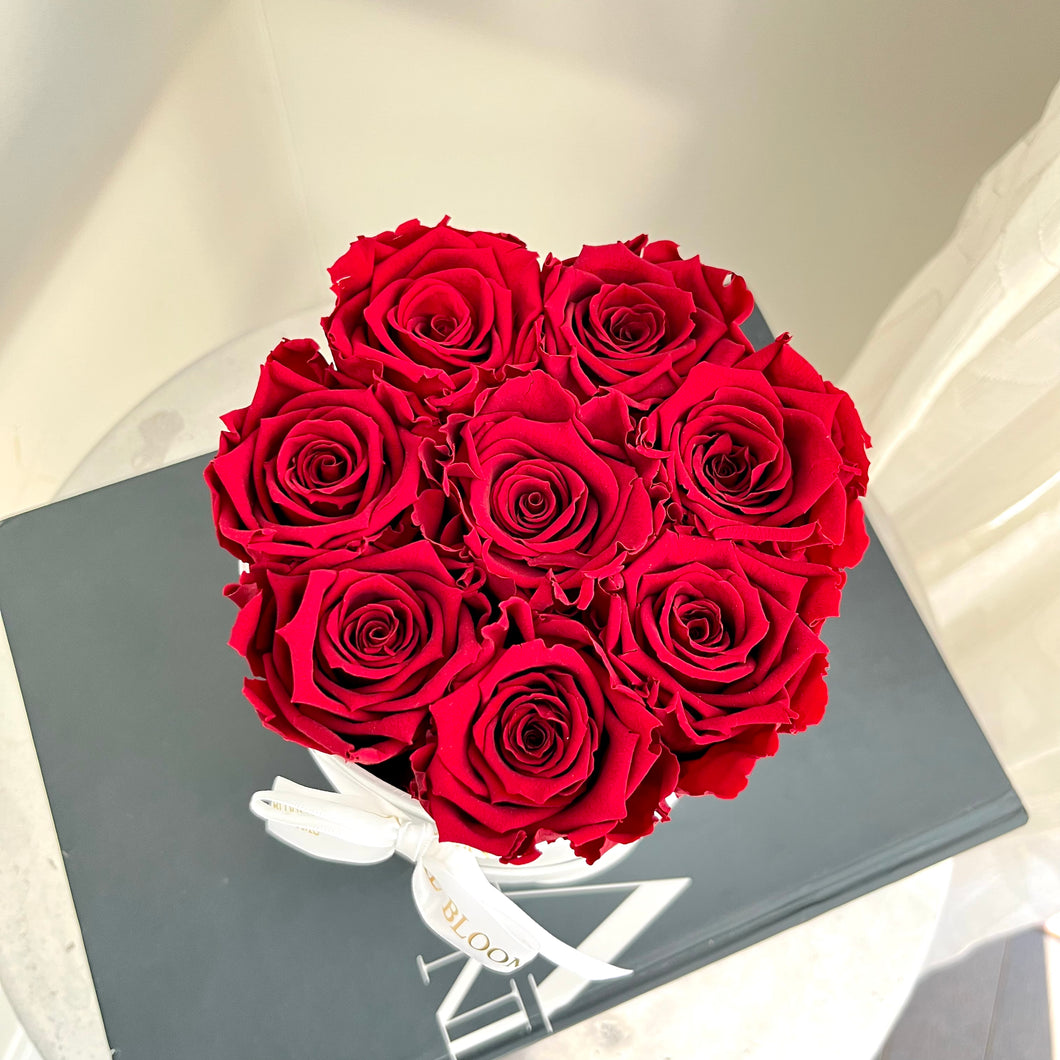 8 Infinity Rose Box (Red)