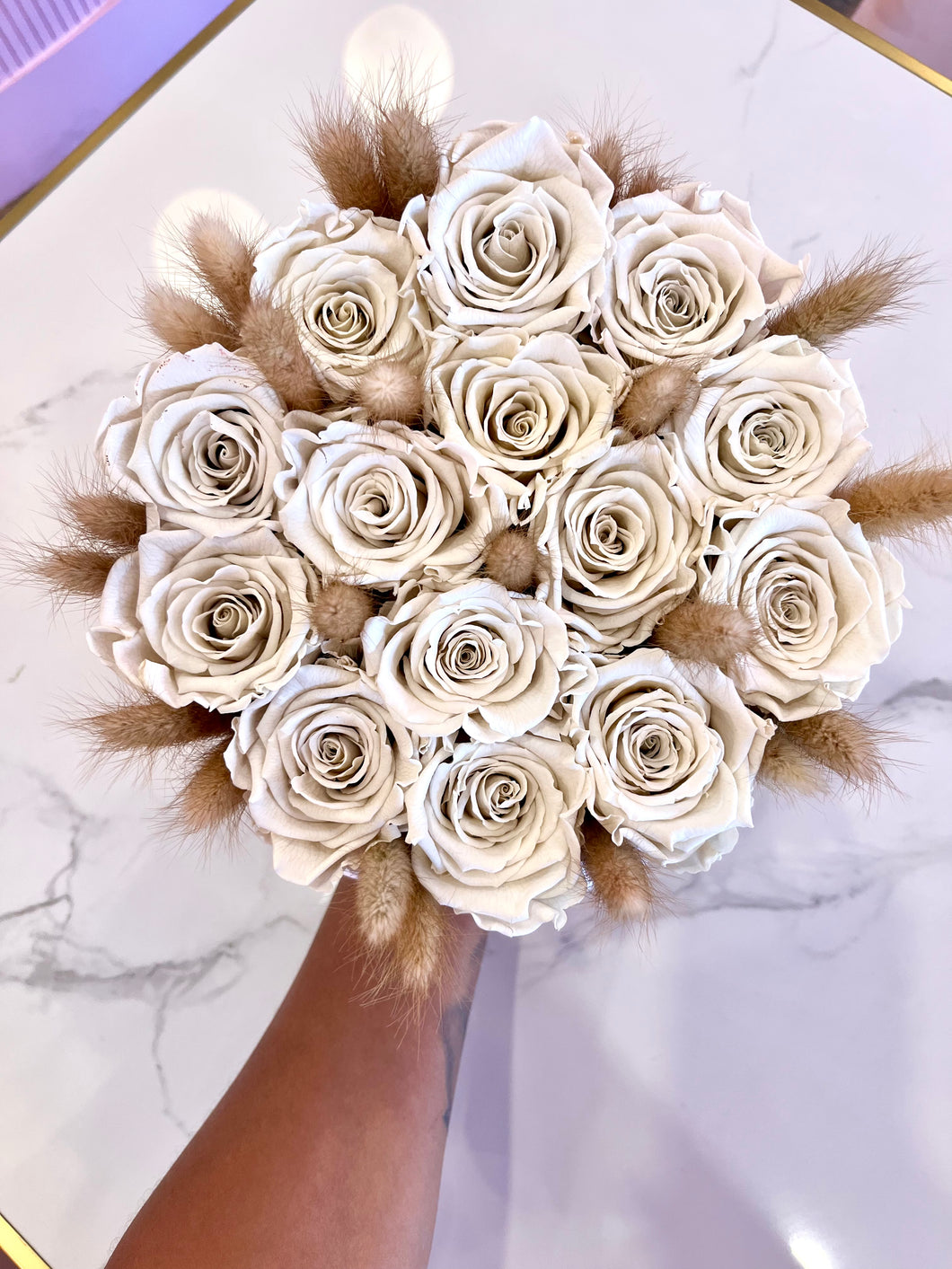 Infinity Roses & Bunny Tails