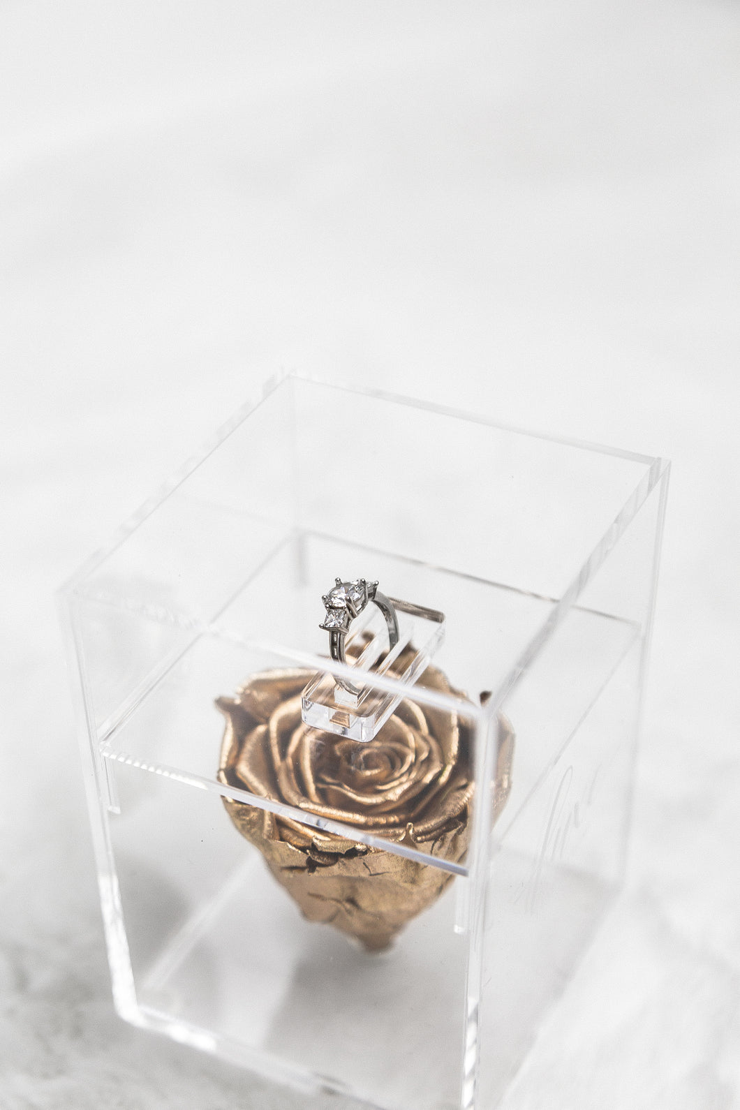 Single Rose Jewelry Box