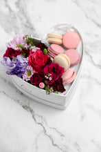 Load image into Gallery viewer, Flower Macaron Heart (Small)
